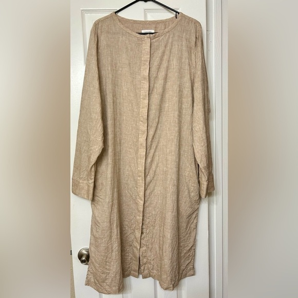 Haven Tan Linen Kaftan - Picture 11 of 12